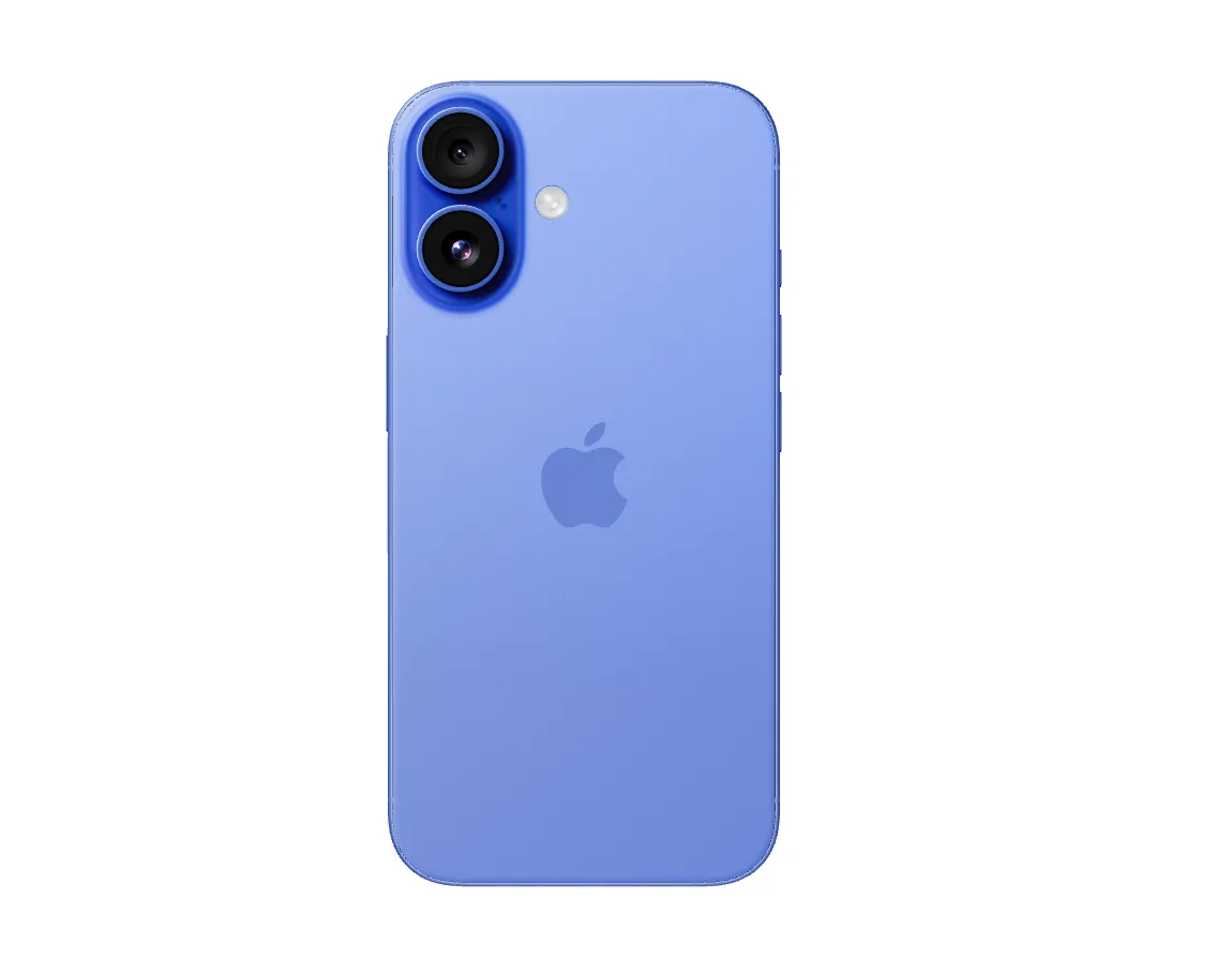 iPhone 16 và iPhone 16 plus màu xanh dương 